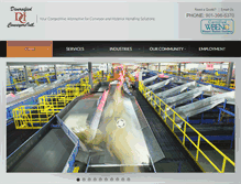 Tablet Screenshot of diversifiedconveyors.com